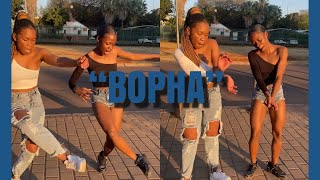 BOPHA  DJ Maphorisa BOPHA DANCE CHALLENGE  BEST AMAMPAINO DANCE MOVES  AMAMPAINO DANCE TUTORIAL [upl. by Olonam]