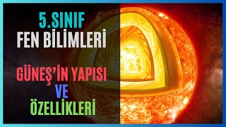 5SINIF  FEN BİLİMLERİ  GÜNEŞİN YAPISI VE ÖZELLİKLERİ eğitim [upl. by Belden415]