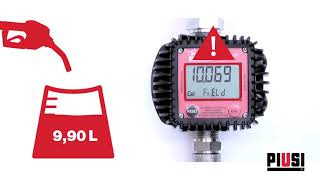 Piusi K400 Fuel Flow Meter  Calibration [upl. by Adella]