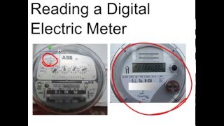 Reading a Digital Electric Meter amp Calculate Usage and Cost [upl. by Anyale62]