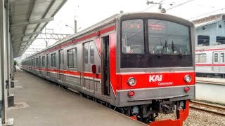 KRL Commuter Line Cikarang Loop Line JR 205 Departing Sudirman VVVF Toyo Denki SC71 Accelerations [upl. by Aemat]