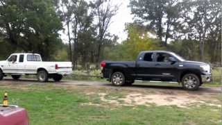 Powerstroke vs Toyota Tundra [upl. by Aisila]