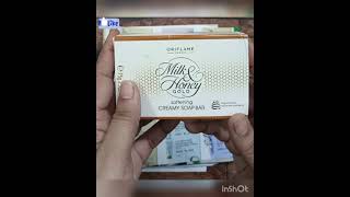 Oriflame Milk and Honey Creamy Soap Bar ReviewUrdu Hindi [upl. by Quinn]