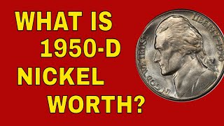 Nickels worth money 1950D nickels value Coin collecting help tips amp tricks [upl. by Namwen]