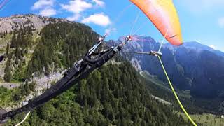 Paragliding 115c From Jenner to Kehlsteinhaus back down then up to Kehlsteinhaus again 34 [upl. by Anoiuq]