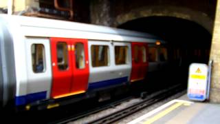 London Underground Circle Line S7 Stock 21343 departs Paddington 210514 [upl. by Ladnik]