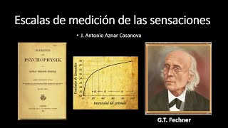 Escalas de medición de las sensaciones GT Fechner [upl. by Rogers506]