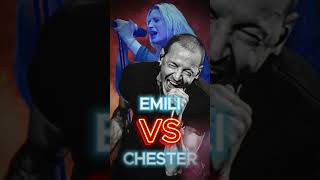 Emily Armstrong VERSUS Chester Bennington aicover linkinpark chesterbennington emptinessmachine [upl. by Airednaxela]