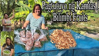 ✨️Pagpapatuyo ng Kamias  Bilimbi Fruits✨️ vlog  10 [upl. by Esital]