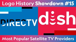 Logo History Showdown 15  DirecTV vs Dish Network [upl. by Ravid269]