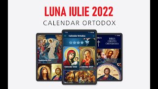 Calendar Ortodox Iulie 2022 [upl. by Attenol190]