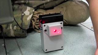 Functioning Laser Tripwire Mine HD  Redwolf Airsoft  RWTV [upl. by Arod]