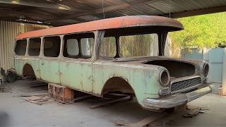 Man Builds a Bus from Old Car Parts in 90 Days  Start to Finish by TiuLuquinha [upl. by Danie]