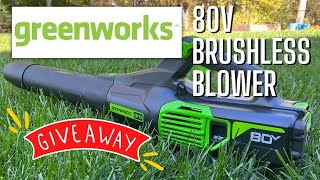 Greenworks Blower Costcos New Lawn Tool [upl. by Yrogiarc]