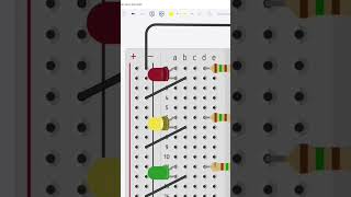 TinkerCad Traffic Light Tutorial with Arduino arduino tinkercad education arduinoprogramming [upl. by Finny]