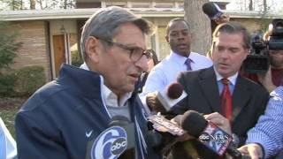 Joe Paterno Faces Growing Penn State Scandal [upl. by Tudor]