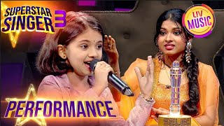 Superstar Singer S3  Diya की Cuteness और Singing के हुए सभी दीवाने  Performance [upl. by Elephus]