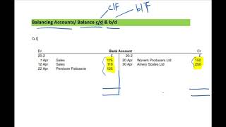 Balancing Accounts balance cd and bd [upl. by Dix]