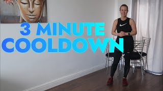 3 MINUTE COOLDOWN  DO THIS AFTER YOU WORKOUT [upl. by Llaccm978]