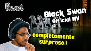 Reagindo a Black Swan de BTS num climão de baixaria e trapzada   React 22 [upl. by Aw]