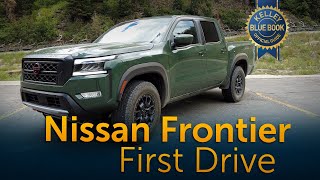 2022 Nissan Frontier  First Drive [upl. by Ailices33]