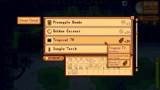 Stardew Valley 249  Taro Roots for Television Sets [upl. by Ellenor]