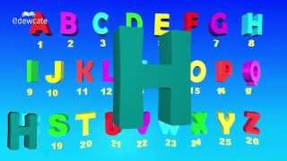 ABCD Alphabet Songs  3D ABC Songs for Children  Learning ABC Nursery Rhymes in 3D [upl. by Akirdnwahs]