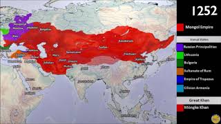 Mongol Empire 12061294 [upl. by Marv]