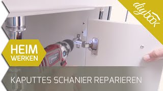 Kaputtes Scharnier reparieren [upl. by Maidel]