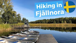 Hiking in the Swedish forest  Fjällnora Friluftsområde  Uppsala  Sweden 🇸🇪 [upl. by Lletnuahs999]