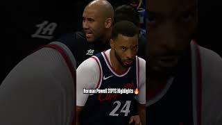 Norman Powell Highlight Reel vs Thunder  LA Clippers [upl. by Ainud]