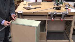 Mobile Bench Project  How to make simple drawers  Part 2 [upl. by Lleryd461]