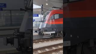 Abfahrt ÖBB 1116  Railjet [upl. by Nahgeem]