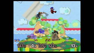 Super Smash Bros Melee CrazyMod UEDebug Menu  Reverse Video 8 [upl. by Jehias]