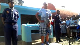 JN Donates Water Tank to Spring Gardens Primary School [upl. by Neelhtak]