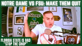 Notre Dame vs Florida State☘️Make Them Quit [upl. by Elohcin]