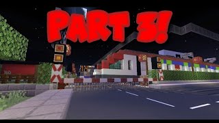 Minecraft railroad crossing part 3 [upl. by Ytsanyd]