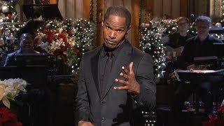 JAMIE FOXXS RACIST RANT ON SNL [upl. by Enyrat839]