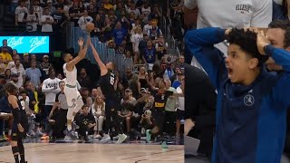 Rudy Gobert hits craziest fadeaway jumper over Nikola Jokic in Game 7 [upl. by Thanos282]