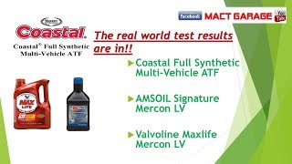 Valvoline Testing better than AMSOIL signature and Coastal Mercon LV [upl. by Temp724]