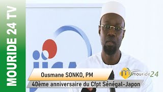 Actualité  Intégralité du discours du PM Ousmane Sonko  40ème anniversaire du Cfpt SénégalJapon [upl. by Ij361]