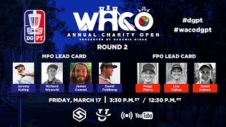 Round Two 2017 Waco Annual Charity Open  R2  Koling Wysocki Conrad amp Feldberg [upl. by Carpio]