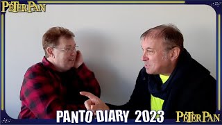 Andy Fords Panto Diary Day Four with Ceri Dupree [upl. by Nageam817]