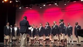 Bahamas National Youth Choir at the Bliss quotBahamas National Anthemquot [upl. by Irahk459]