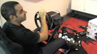 Thrustmaster T500 RS unboxing at The Gamesmen [upl. by Goldman]