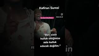 Kafirun suresi 🤲 amin islam instagram allah facebook shortvideo hzmuhammed islamic esmaülhü [upl. by Starlene]