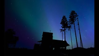 Quick Trip to catch the Northern Lights in the Lone Peak Camper [upl. by Ymot]