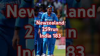 India versus New Zealand ODI New Zealand win the match against India newzealandcricketindianbowler [upl. by Alyaj]