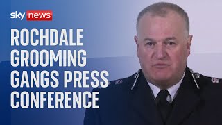 In full Rochdale grooming gangs press conference [upl. by Ahrens198]