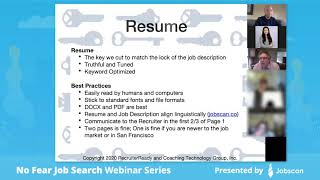 Webinar Optimizing Your Resume The Key to Job Search with Tim Thomas  No Fear Job Search [upl. by Emiaj]